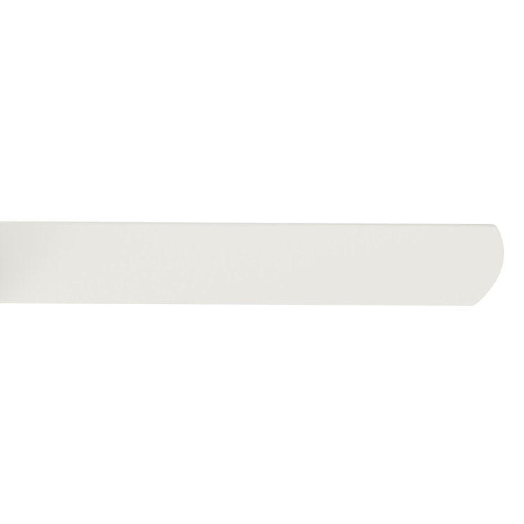 52" Matte White 3-Blade Ceiling Fan with Wall Control
