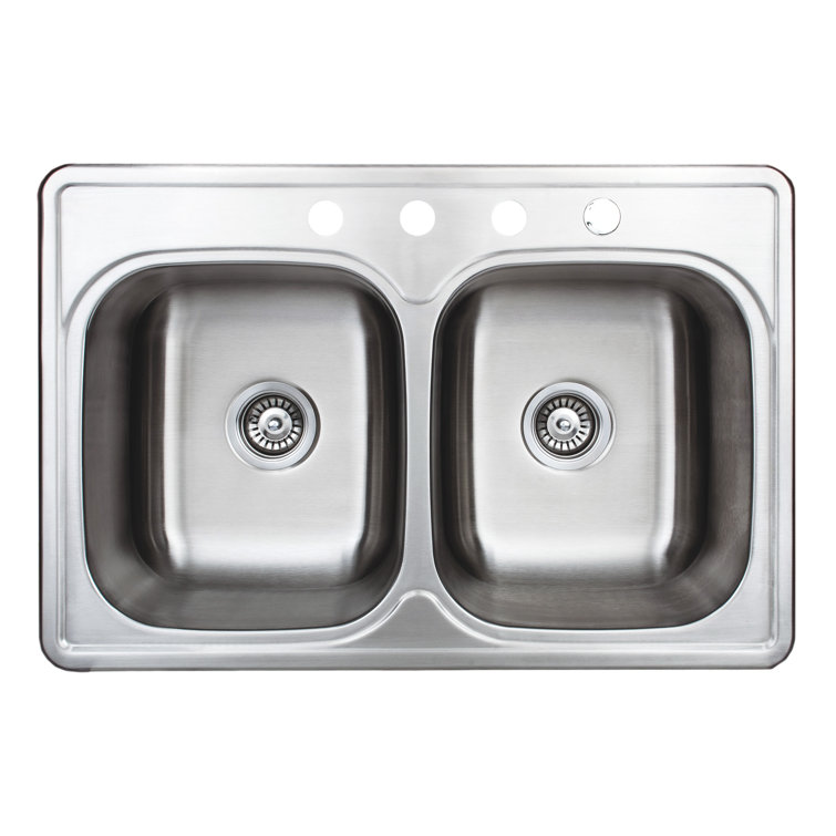 25'' Matte Stainless Steel Single Bowl Kitchen Sink