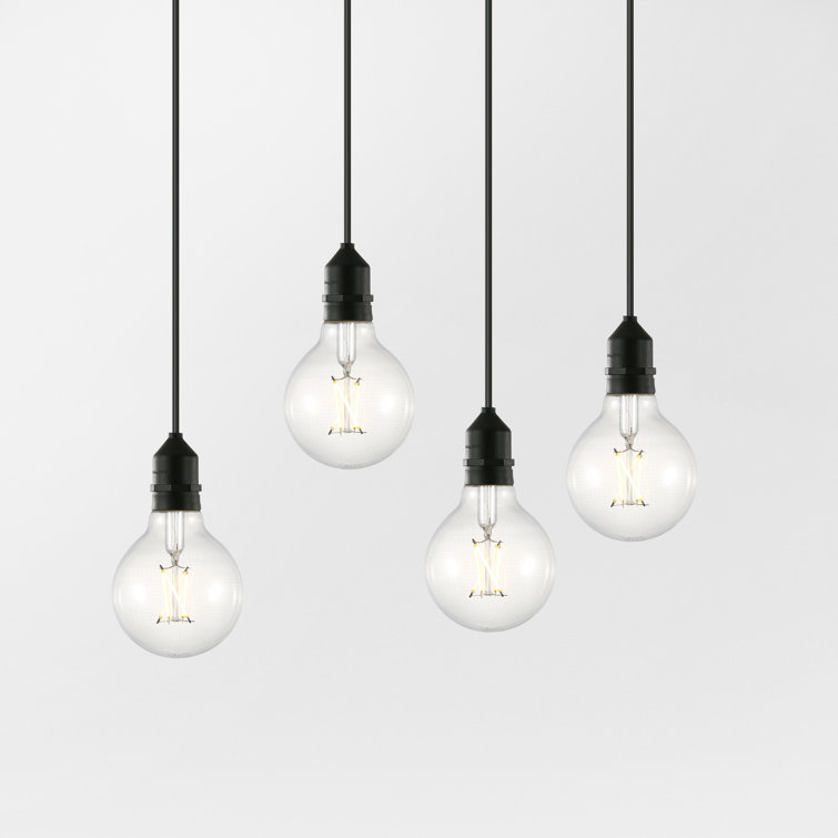 Niva G25 Clear LED Filament Bulb 2700K Dimmable Energy-Saver