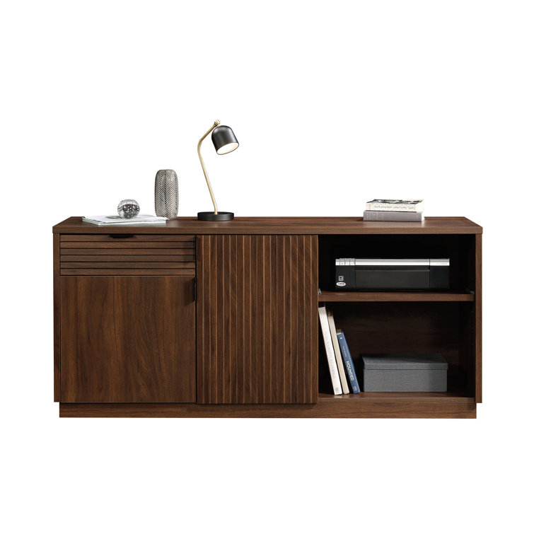 Englewood Spiced Mahogany 72" Engineered Wood Credenza