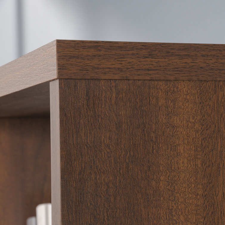 Englewood Spiced Mahogany 72" Engineered Wood Credenza