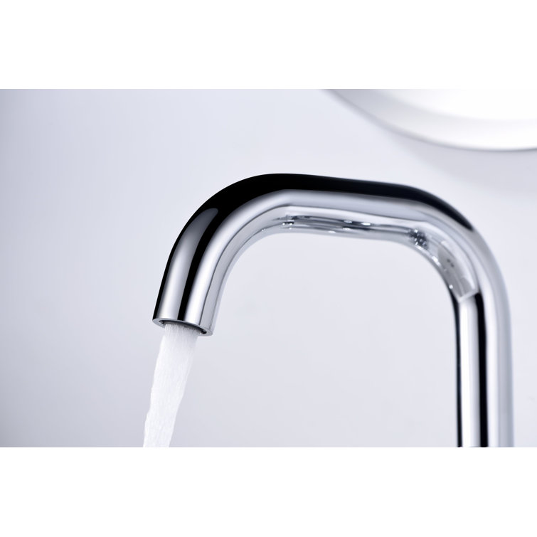 Polished Chrome 2-Handle Centerset Bathroom Faucet with Drain Assembly