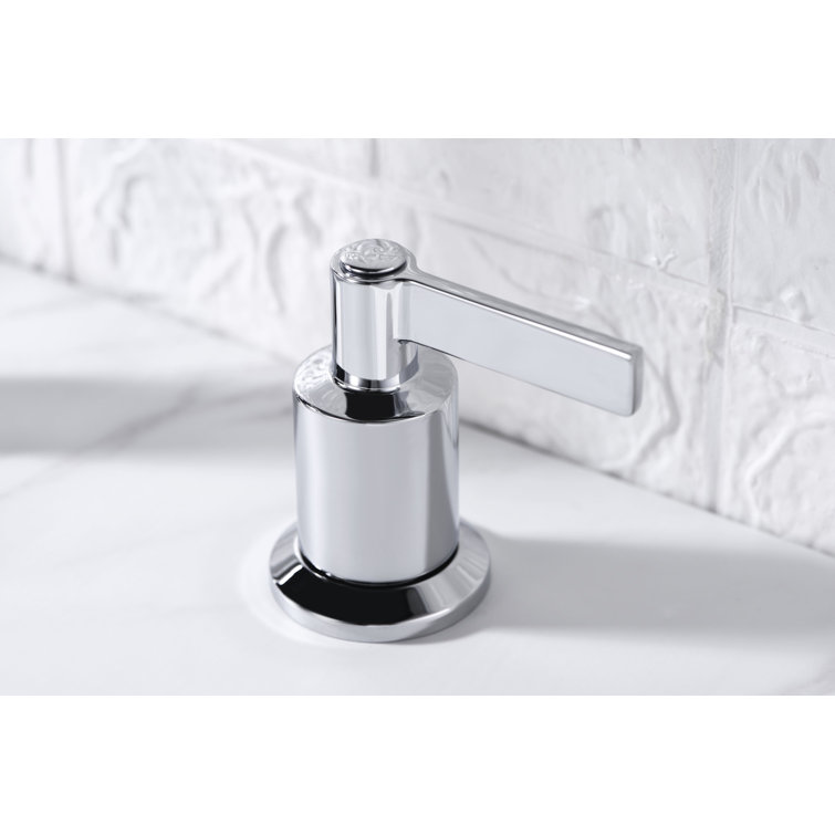Polished Chrome 8'' Widespread 2-Handle Bathroom Faucet