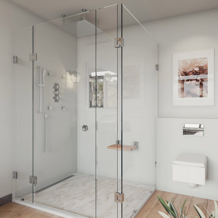 Ultra Thin Polished Stainless Steel Square Rain Shower Head