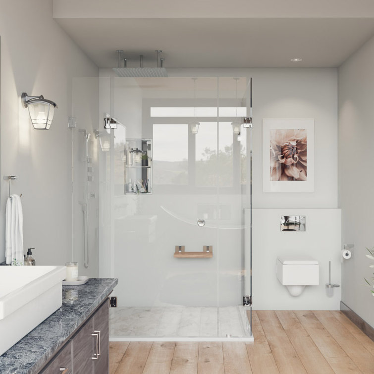 Ultra Thin Polished Stainless Steel Square Rain Shower Head