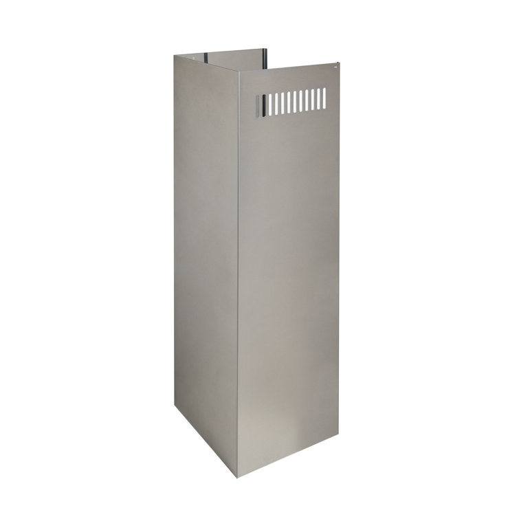 Stainless Steel Chimney Extension for 9-10 ft Ceilings