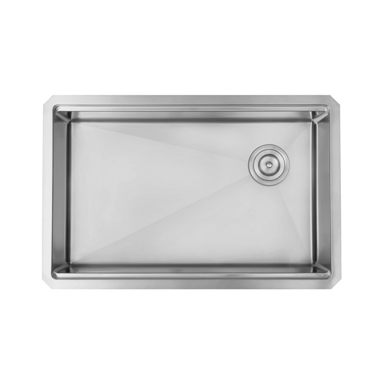 Sinber 30" Stainless Steel Drop-In Single Bowl Workstation Kitchen Sink