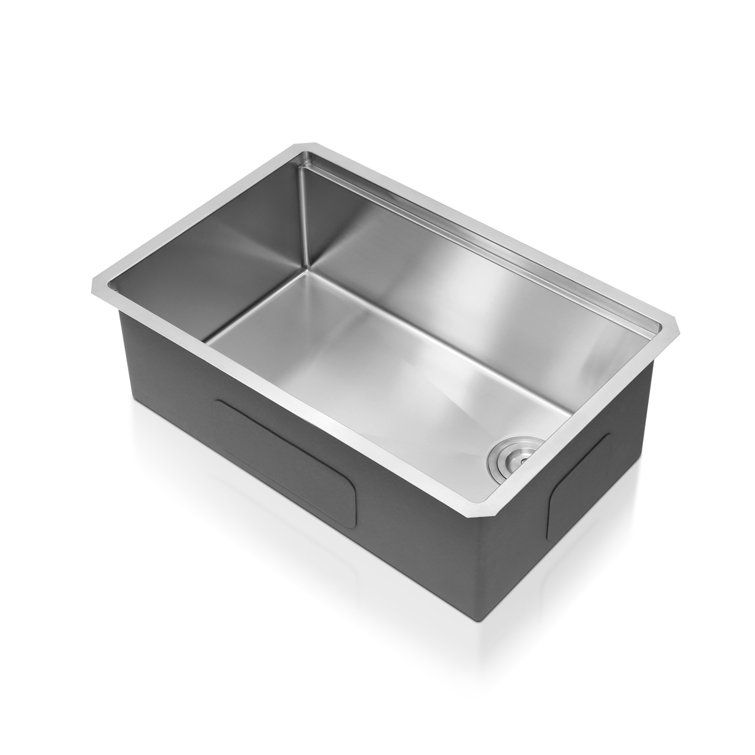 Sinber 30" Stainless Steel Drop-In Single Bowl Workstation Kitchen Sink