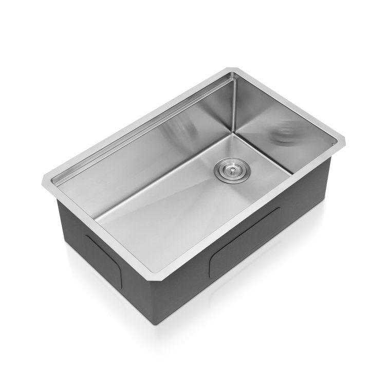 Sinber 30" Stainless Steel Drop-In Single Bowl Workstation Kitchen Sink