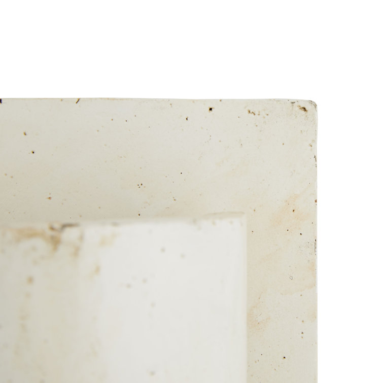 Catalina White Terracotta Dimmable Wall Sconce, 24" Height