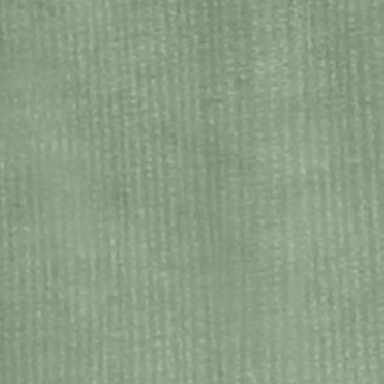 Lucca Green Velvet Scalloped 50" Window Valance
