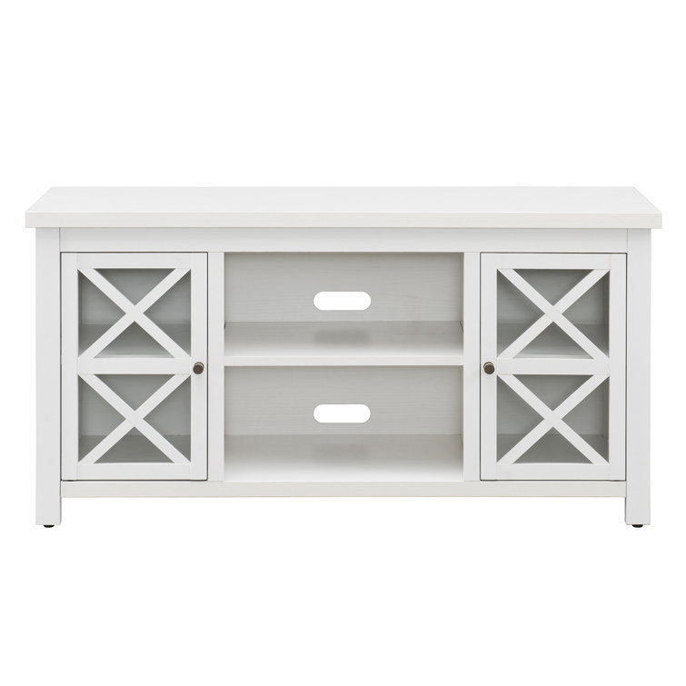 White Oak 47'' TV Stand with Cabinets