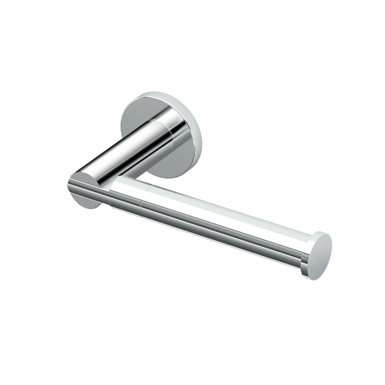 Channel Chrome Euro Style Wall Mount Tissue Holder