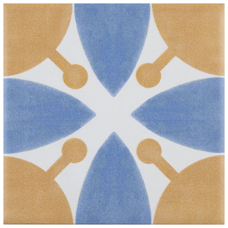 Revival Mini 4" White Ceramic Matte Square Tile