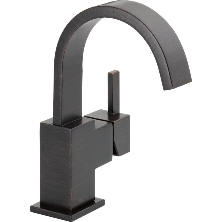 Vero Single Hole Bathroom Faucet with Drain Assembly, Single Handle Bathroom Sink Faucet