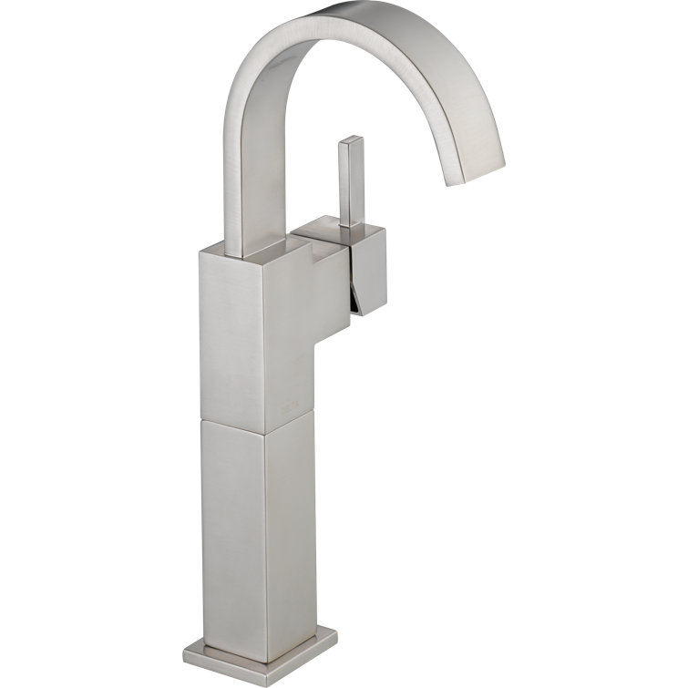 Stainless Steel Single Hole Vessel Bathroom Faucet