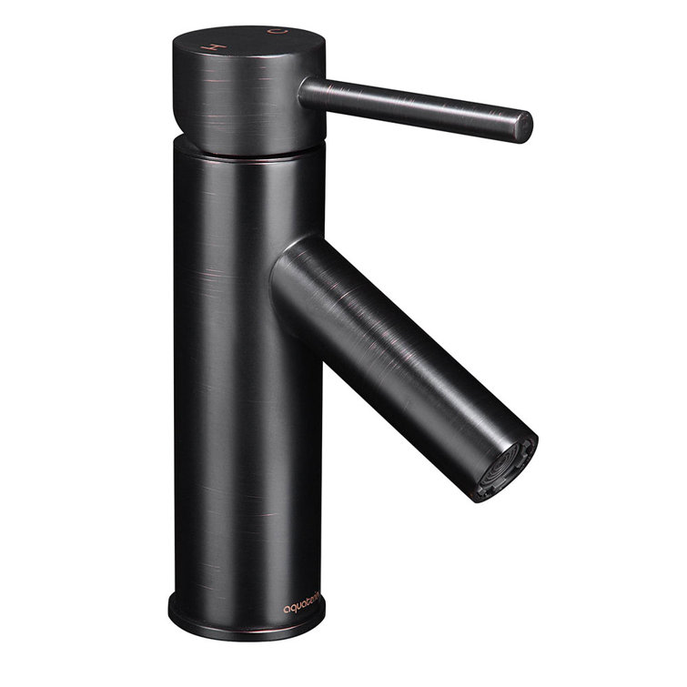 Oil Rubbed Bronze Single-Handle Bathroom Faucet