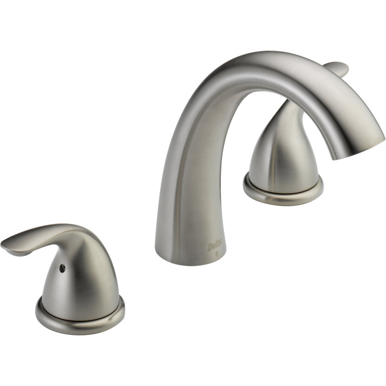 Stainless Steel Modern Widespread Deck Mounted Faucet