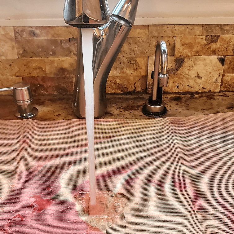 Jenny's Rose Heat-Resistant Decorative Sink Cover