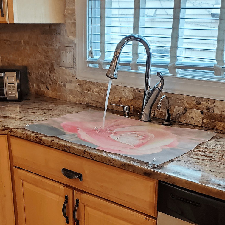 Jenny's Rose Heat-Resistant Decorative Sink Cover