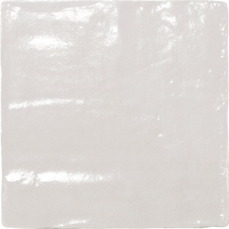 Duchess 4" x 4" Glossy Gray Ceramic Wall Tile