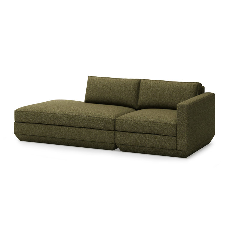 Copenhagen Terra Luxe Modular Lounge Sofa, Left-Facing 90"