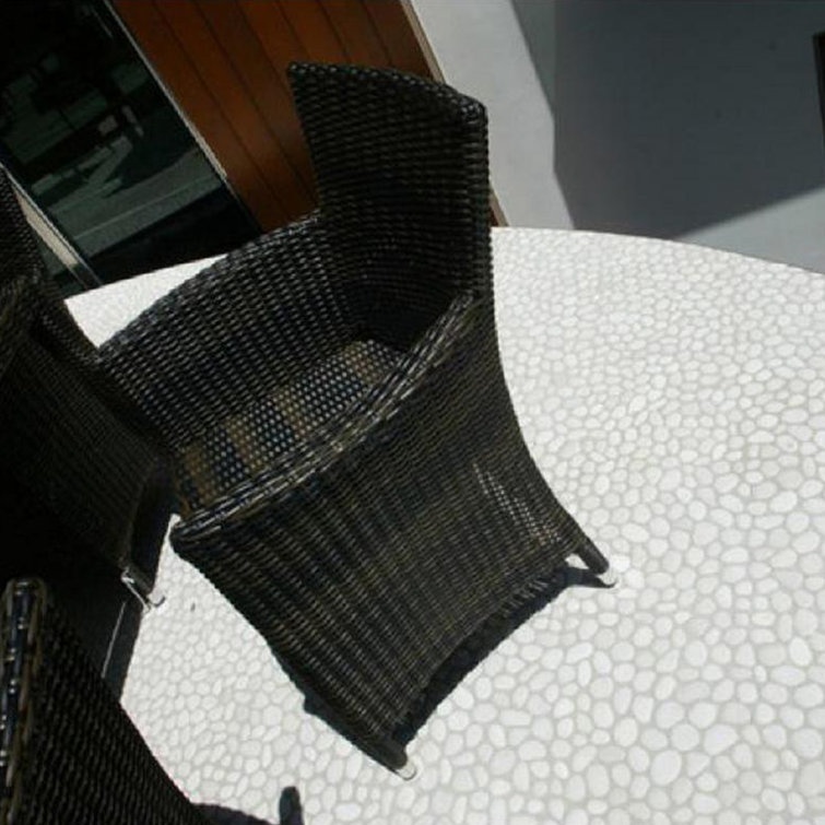 White Honed Natural Stone Pebble Mosaic Tile