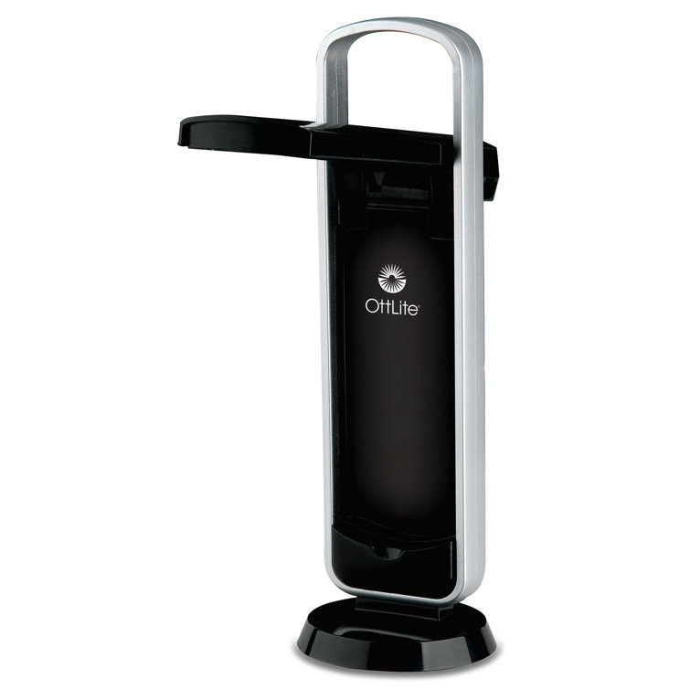 Black Cordless Adjustable LED Task Lamp, 10.125" Height