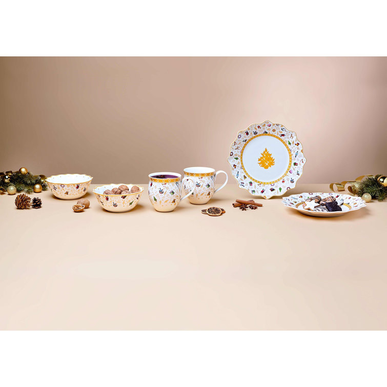 Toy's Delight Porcelain Breakfast Set for 2 - Anniversary Edition