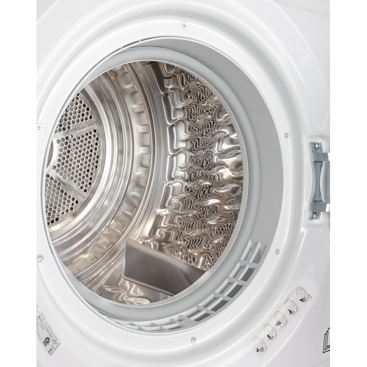 Summit Appliance SLD242W Summit Appliance 3.88 Cubic Feet Ventless Electric Stackable Dryer