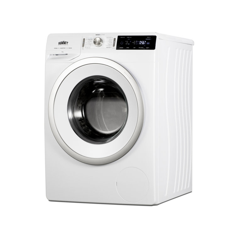 Summit 6.18 Cu. Ft. White Electric Stackable Washer Dryer Set