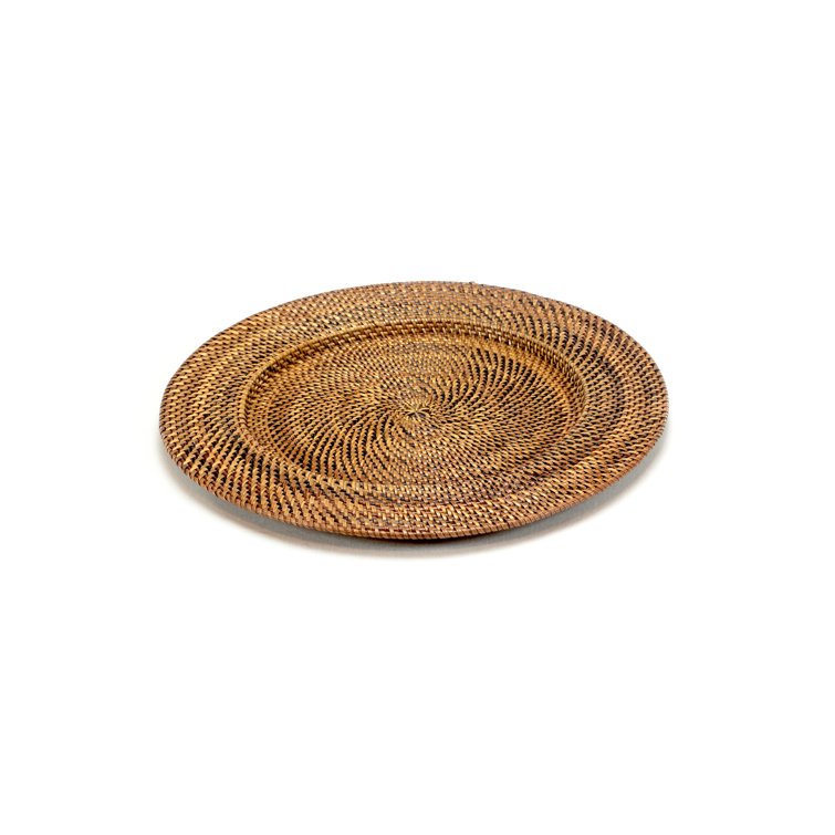 Handwoven Natural Vine 13" Round Charger Plate