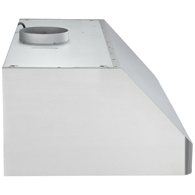36" Stainless Steel Under Cabinet Range Hood with LED Lights