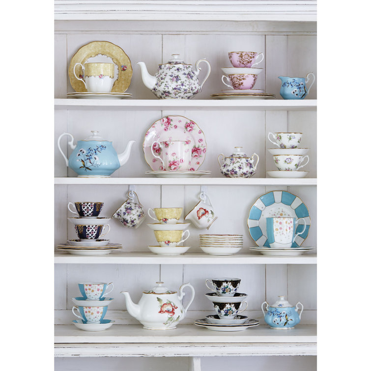 Royal Albert 100 Years Floral Porcelain 3-Piece Tea Set