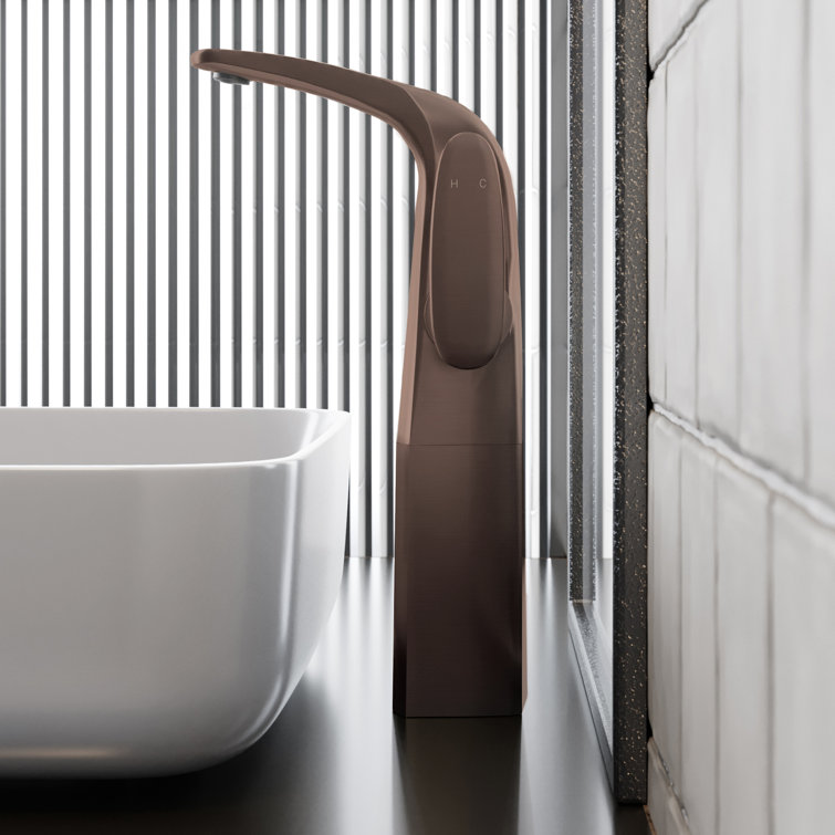 Chateau High Arc 11'' Single-Handle Bathroom Faucet in Oil Rubbed Bronze