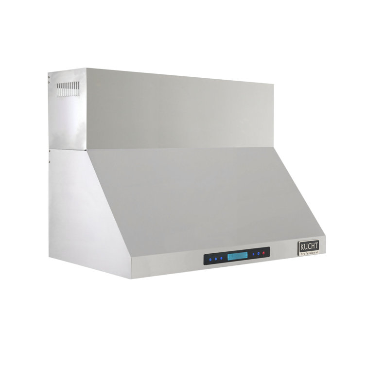 Kucht 36" Stainless Steel Wall Mounted Range Hood with LED Lights