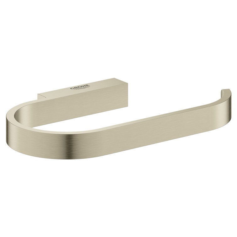 Brushed Nickel Wall Mount Toilet Paper Holder