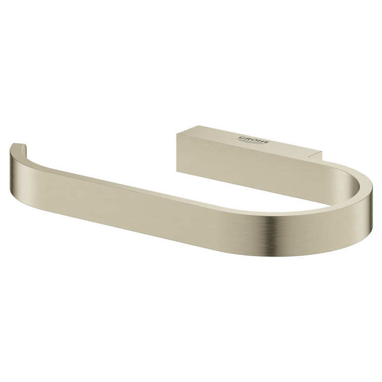 Brushed Nickel Wall Mount Toilet Paper Holder