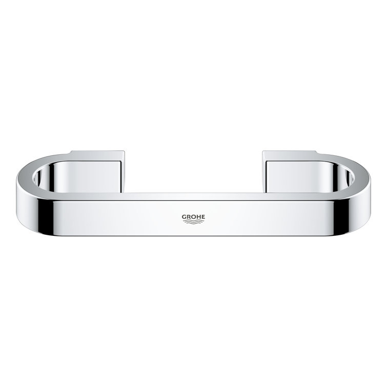 StarLight Chrome 12" Wall Mounted Metal Grab Bar