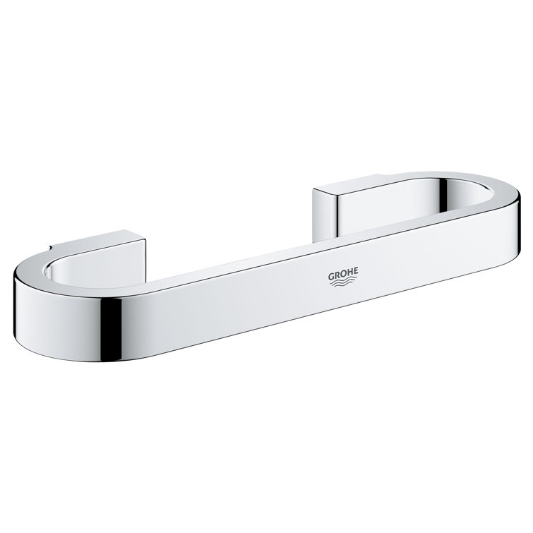 StarLight Chrome 12" Wall Mounted Metal Grab Bar