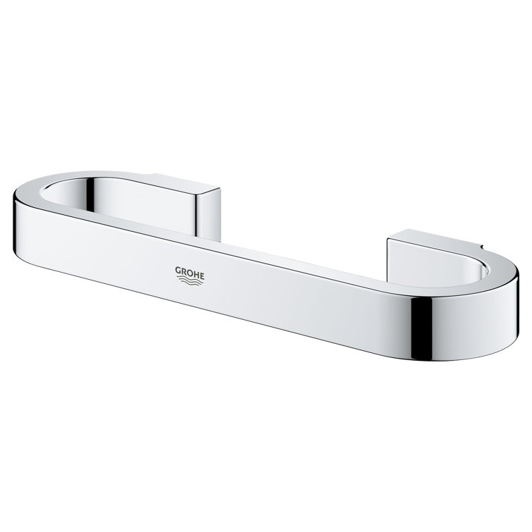 StarLight Chrome 12" Wall Mounted Metal Grab Bar