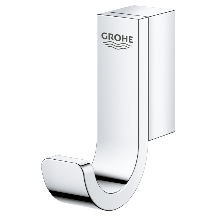 Chrome Wall Mounted Single Robe Hook