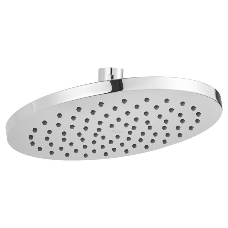 Polished Chrome 8-Inch Round Rain Shower Head
