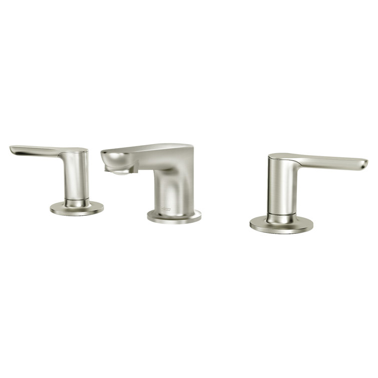 Studio S Brushed Nickel 2-Handle Low-Spout Widespread Bathroom Faucet