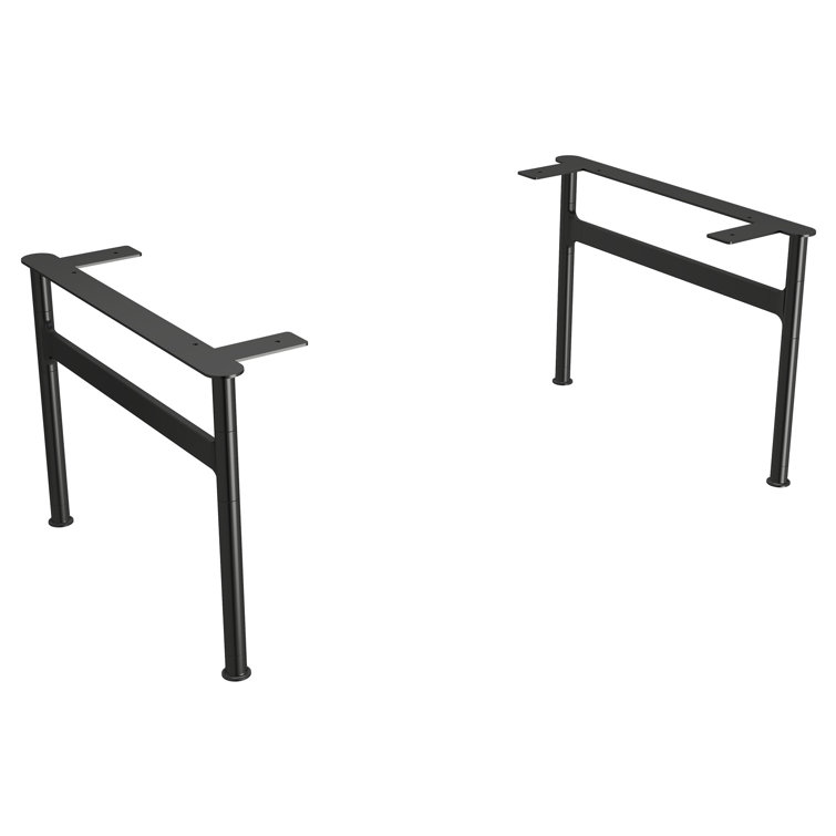 Matte Black Metal Vanity Leg Set for Studio S Vanities