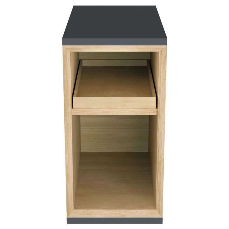 Dark Gray Wall-Mount Modular Bathroom Vanity Middle