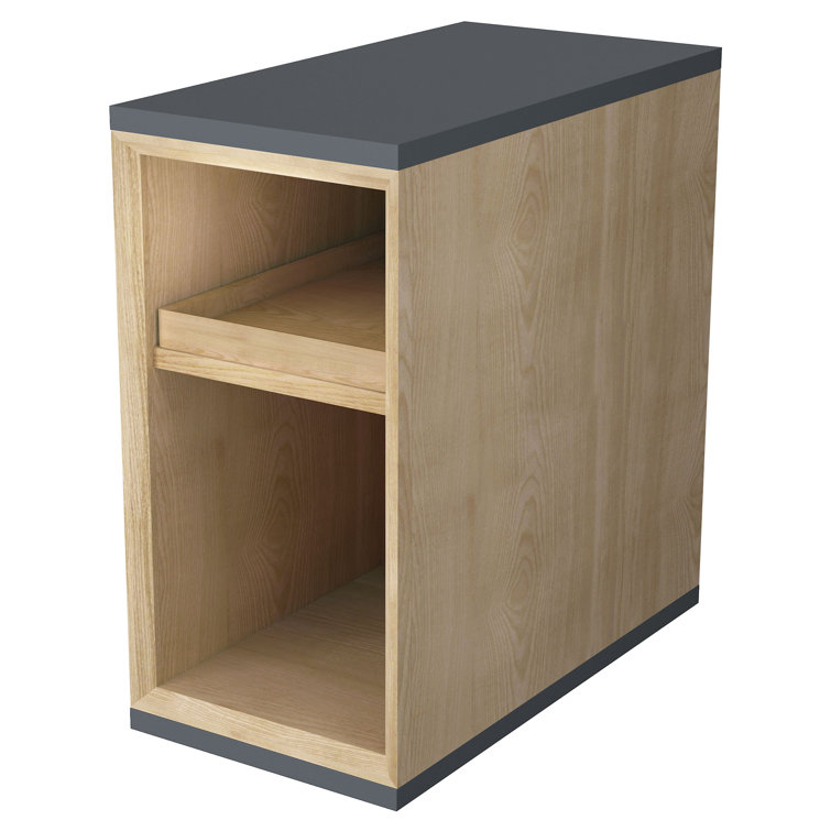 Dark Gray Wall-Mount Modular Bathroom Vanity Middle