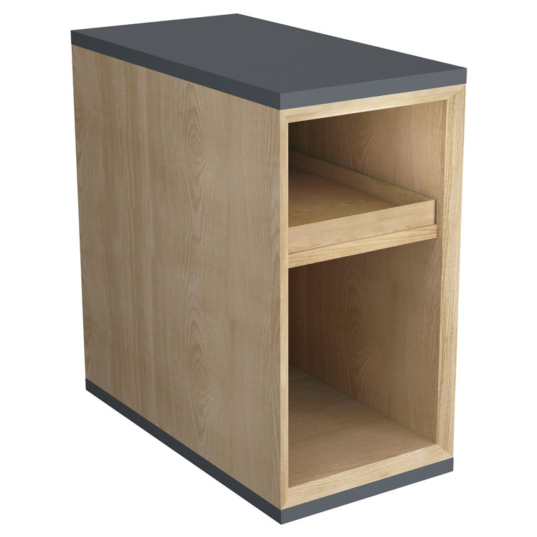 Dark Gray Wall-Mount Modular Bathroom Vanity Middle