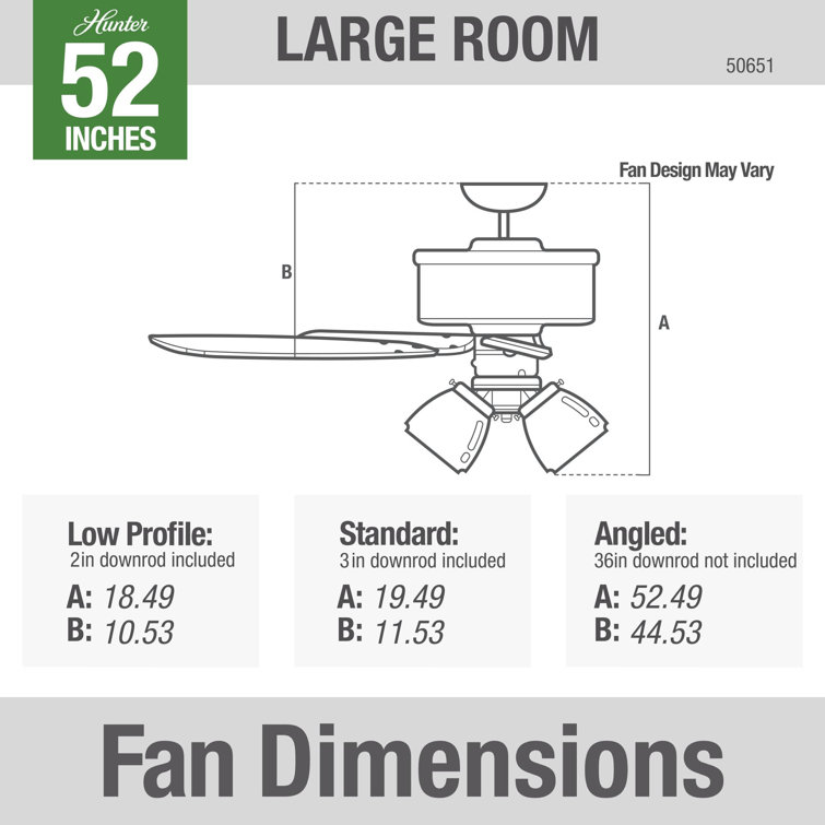 52" Noble Bronze and Light Gray Oak Chandelier Ceiling Fan with Lighting