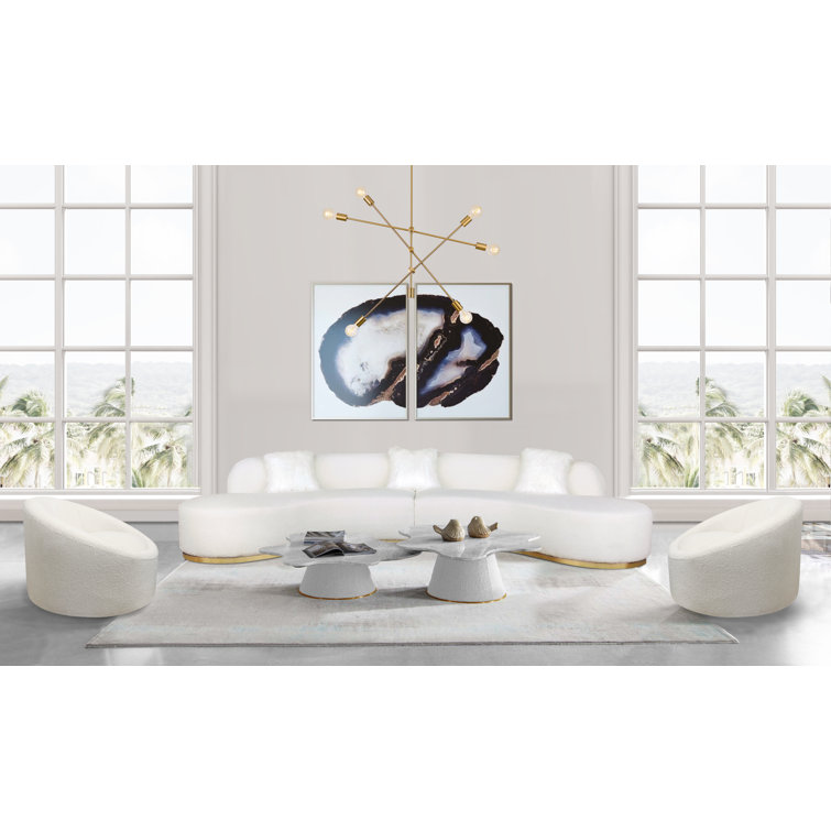 Sienna Ivory Swivel Armchair with Solid Wood Frame